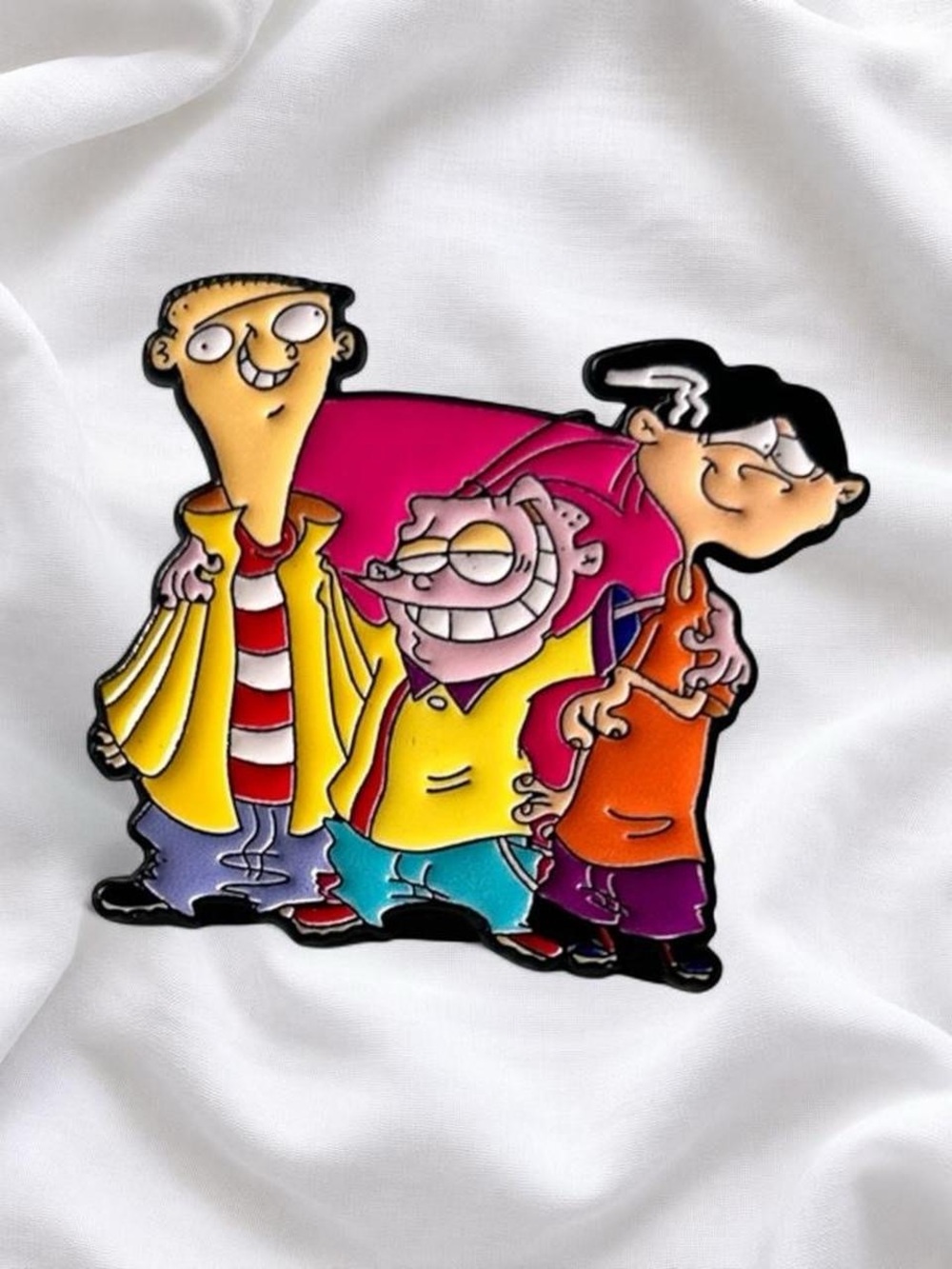 Cartoon Crew Ed Edd and eddy enamel pin